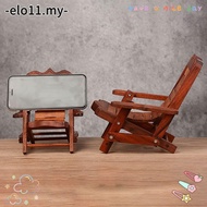 ELO11 Phone Holder, Lightweight Foldable Phone Stand, High-quality Miniature Deck Chair Wood Portable Deck Chair Craft