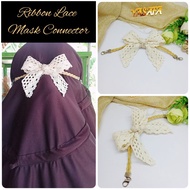 Yasafa Ribbon Lace Connector Ribbon Lace Vintage Bow