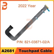 New Touchpad Trackpad Flex Cable 821-03871-02 A For MacBook Air 13.6" A2681 M2 2022 Year EMC4074