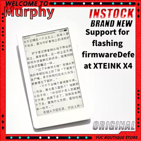 Murphy M4 4.26 Inch Screen Portable E-Book Reader Long Battery Life Lightweight 32GB Reader Eye Prot