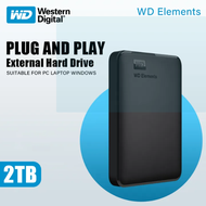 [Center.it]western digital external harddisk 1tb ฮาร์ดดิสก์พกพา hdd external 2tb usb3.0 2.5" ฮาร์ดดิสก์ความเร็วสูง รับประกัน 3 ปี