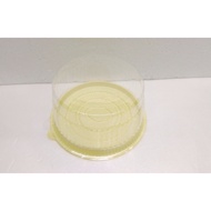 Anxin Material Shop 6 Inch Plastic Cake Box 10pcs