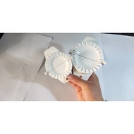 SET OF 2 Dumpling Molds - VAN LOI Thick PP Plastic Dumpling Mold (8*11,5CM .9.2*14 CM)