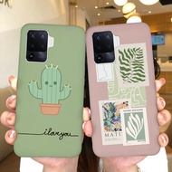 Casing For Oppo A94 A94 5G A95 5G Fashion Label Matte Shockproof Fashion Simplicity Shell For OppoA9