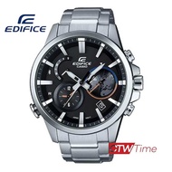 โปรลดพิเศษ Casio Edifice นาฬิกาผู้ชาย สายสแตนเลส รุ่น  EQB-600D-1ADR  (สีดำ)