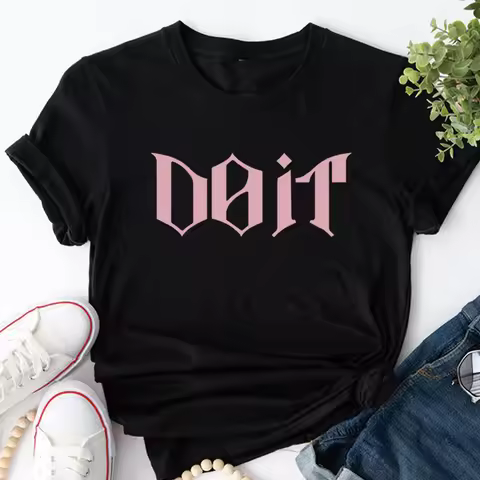 2026 Kpop T-shirt SKZ It Tape Do It Shirt DO IT Tshirt K-pop Shirts Harajuku Tops Streetwear Unisex 