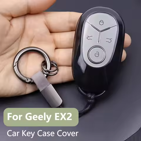For Geely EX2 Star Wish 2024-2026 Full Cover Ultra Thin Transparent Key Fob Case