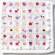 Lulu Guinness Vintage Handkerchief Floral 18 x 18 inches