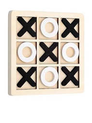 1入組套多彩Xo和五子棋設計兒童益智遊戲裝飾桌面擺件棋盤遊戲帶親子互動