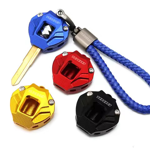Motorcycle Accessories CNC Keychain Case Shell & Keychain Key Ring For GSXS1000 gsxs 1000 GT GX GSX-