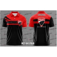 Ducati Corse Racing Spirit Polo T-shirt / Ducati Short Sleeve T Shirt / T-shirt Motor