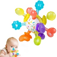 Baby Montessori Sensory Toys for 0-6 6-12 Months, Baby Teether Teething Toys for Babies 3 6 9 12 18 
