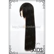 [CCKIDS] [Final Fantasy 7 FF7] TIFA TIFA Universal Black Long Straight COSPLAY Wig