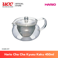 Hario ChaCha Kyusu Maru กาน้ำชาพร้อมที่กรองชา ขนาด 450ml. รุ่น CHJMN-45T