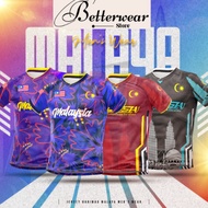 DJ Sport️ DEWASA Jersey Sulam (89/90-P2) Jersey MERDEKA / Size: S-10XL / Baju Jersi Family Set