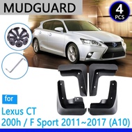 Mudguard for Lexus CT 200H CT200H FSport F Sport 2011~2017 2012 2013 2014 Car Accessories Mudflap Fe