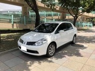 TIIDA 4D 黑內裝 優質代步 實車實價 全額貸款 0931-074-207 鄭先生