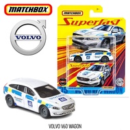 โมเดลรถเหล็ก MATCHBOX รุ่น VOLVO V60 WAGON ลิขสิทธิ์แท้100%