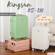 New!! กระเป๋าเดินทาง Kingsun KS-216 Size 20/24/28 นิ้ว 4 ล้อ การหมุน 360 ทนทาน น้ำหนักเบา