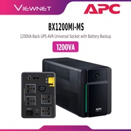 APC UPS BX1200MI-MS 1200VA, 230V BACK UPS AVR UNIVERSAL SOCKET WITH BATTERY BACKUP * UNINTERRUPTIBLE
