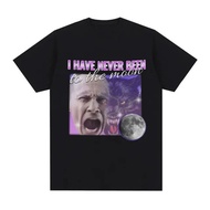 kaos If They Talk Behind Yo Back Fart Wolf Literally Me Funny Meme Emo T-shirt Cotton Shirt Tops