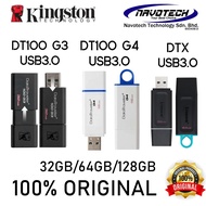 Kingston Pendrive DTX DTXM Exodia (USB DRIVE 3.0 Flash Drive 16GB/32GB/64GB) DT100G3/DT100G4 DTSWIVL