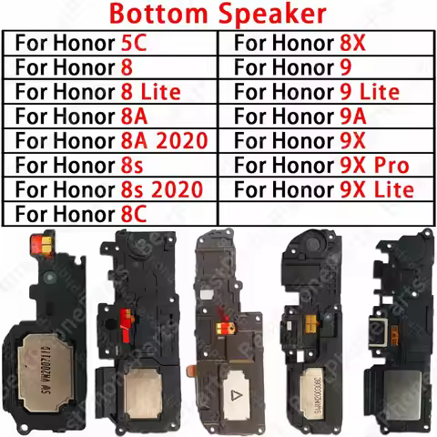 Bottom Speaker For Huawei Honor 5C 8 9 Lite 8A 8S 2020 8C 8X 9A 9X 9XPro 9XLite Loud Speaker Buzzer 