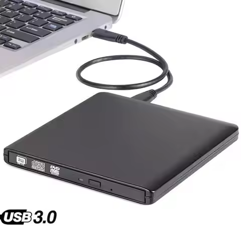 USB 3.0 External Drive DVD Burner Writer DVD-RW DVD ROM Player For For Asus Samsung Acer Dell Laptop