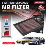 OTP Performance Drop in Air Filter BMW 3 Series E36 E46 5 Series E39 33-2070 33-2231 Penapis Udara E
