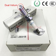 Chính Hãng 4 cái 22401-ze01b dilfr5a11 kép Iridium bugi Nissan Infiniti