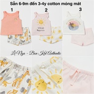 Genuine HM UK/SP girls' tank top Set, sizes from 6-9m to 3-4y