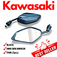 Kawasaki Barako Side Mirror Genuine Parts Short Stem