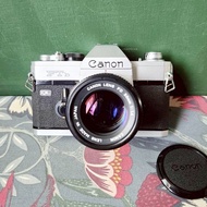 專業相機店 Canon FTb QL + 50mm F1.4(零件鏡頭)