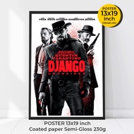 Django Unchained Poster (2012) Quentin Tarantino Super Wild Dan Picture Size 33x48 cm