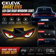 EKLEVA Car Interior LED Neon Light Solar USB Rechargeable