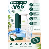 TOMBOL V66 Gallon Pump for Standard Gallons Modern Design One Button Low Sound