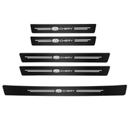 5Pcs Car Threshold Door Sill Protector Anti Scratch For Chery Omoda Tiggo 8 Pro Fulwin Arrizo QQ 5x