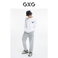GXG Co-branded White Printed T-shirt - Perfect for Autumn