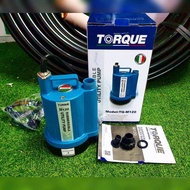 TORQUE ปั๊มจุ่ม รุ่น TQ-M120 120วัตต์ ท่อออก 3/4"-1นิ้ว 0.16แรงม้า HEADMAX 6.5เมตร ดูดน้ำได้แห้งสุดเ