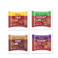 ALFREDO Bar Milk/Dark/Almond Milk/Hazelnut Milk Chocolate 100g Coklat Bar