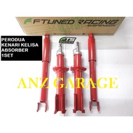 PERODUA KENARI KELISA FTUNED SPORT ABSORBER  FRONT REAR - FTS SHOCKS ORIGINAL