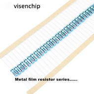 100pcs 1/4W 1/2W 1W Metal film resistor 1% 2.7K 3K 3.3K 3.6K 3.9K 4.3K 4.7K Ohm