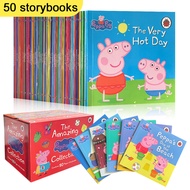 ใหม่ box set Peppa pig Collection ชุดหนังสืออ่านภาษาอังกฤษ English Picture Book Childrens Book Story Books ชุดเซ็ท Bed Time Reading for Kids Toddlers Babies English Learning Education หนังสืออ่านภาษาอังกฤษ