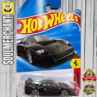 Hot Wheels Ferrari F40 Competizione Black Diecast Super Car