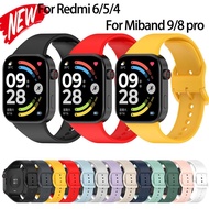 Original Silicone Strap For Redmi watch 6 5 4 Band SmartWatch For Mi Band 9Pro 8Pro Bracelet Watchba