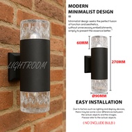 YETPLUS W2103 / W2104 / W2105 LAMPU UPDOWN KALIS AIR UNTUK TAMAN LUAR - LIGHTROOM GALLERY