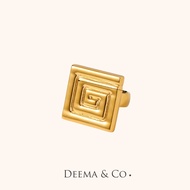 Deema & Co - Labirinto Maze Statement Ring