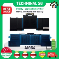TECHMINAL - A1964 Battery Replacement for MBP 13 A1989 2018 2019 A1964 Battery