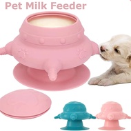 Pet Milk Feeder 4 Silicone Nipples Kitten Milk Feeder Puppy Feeder Nursing Bottle Set Feeder Milk Bo