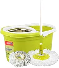 Degree Spinning Mop Bucket Home Cleaner With 2 Mop Heads, Microfibre Mop And Bucket Set,Rotating Mops Decoration